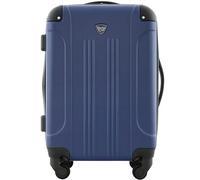Travelers Club Bagage Spinner Extensible Chicago Rigide, Bleu Marine, Cabine de 56 cm