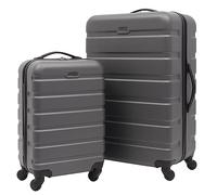 Travelers Club Bagages Harper, Anthracite, Set 2 Pièces