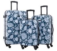 Travelers Club Bella Caronia Lot de 3 valises à Main Voguish ou 50,8 cm, Motif Royal, 3 Piece Set, Bella Caronia Lot de 3 valises à Main Voguish ou 50,8 cm