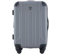 Travelers Club Chicago Bagage Rigide Extensible à roulettes pivotantes, Anthracite, 50 cm