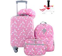 Travelers Club Ensemble de Voyage 5 pièces pour Fille Motif Licorne