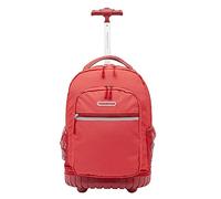 Travelers Club Sac à dos à roulettes, Rouge, 45 cm