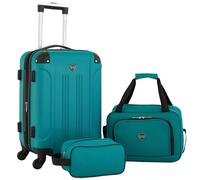 Travelers Club Sky Bagages de Cabine, Bleu Sarcelle, 50 cm