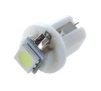 Travelfreely 10x Ampoule LED SMD Compteur Tableau DE Bord B8-5D T5 avec Support Blanc Tuning