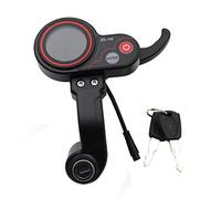 Travelfreely Contatore di Chilometraggio ZQ-100 Con Display Un 6 Pin Del Misuratore di Scooter Elettrico Regolabile per La Velocità Della Chiave per Cruscotto di Scooter Elettrico