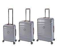 Travelhouse Capri, différentes tailles et couleurs, Argent 925, Handgepäck, Mittel & Großer Koffer Set, Ensemble de valises