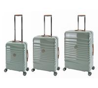 Travelhouse Capri, différentes tailles et couleurs, vert jade, Handgepäck, Mittel & Großer Koffer Set, Ensemble de valises