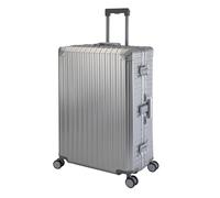 Travelhouse Tokyo T6035 - Trolley de voyage en aluminium, différentes tailles et couleurs, argent, Großer Koffer XL