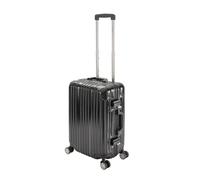 Travelhouse Valise rigide cadre en aluminium London T1169 Chariot de voyage Différentes tailles et couleurs, Noir , Handgepäck, Valise