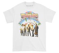 Traveling Wilburys - T-Shirt # M Unisex White # Band Photo [Import]