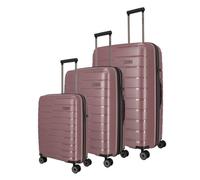 Travelite Air Base 4 roues Set de valises 3 pièces avec soufflet d'extension violet