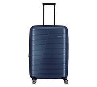 Travelite Air Base 4 roues Valise cabine 67 cm avec soufflet d'extension bleu