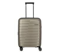 Travelite Air Base 4 roulettes Trolley de cabine 55 cm avec soufflet d'extension couleur or