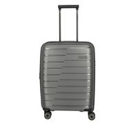 Travelite Air Base 4 roulettes Trolley de cabine 55 cm avec soufflet d'extension gris