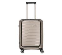 Travelite Air Base 4 roulettes Trolley de cabine 55 cm Compartiment pour ordinateur portable beige