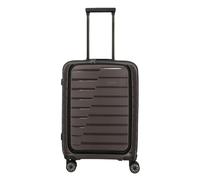 Travelite Air Base 4 roulettes Trolley de cabine 55 cm Compartiment pour ordinateur portable brun
