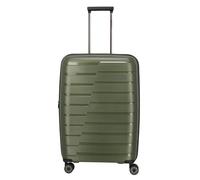 Travelite Air Base 4 roulettes Trolley M 67 cm avec soufflet d'extension olive