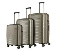 Travelite Air Base Set de valises à 4 roulettes 3pcs. champagner (75340-40)