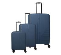 Travelite Air Stripe 4 roues Set de valises 3 pièces '"avec soufflet d''extension"' bleu