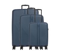 Travelite Air Stripe Set de valise (4 roues) navy, 51 x 77 x 29cm