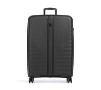 Travelite Air Stripe Valise 4 roues noir, 51 x 77 x 29cm
