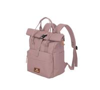 Travelite Bagage à main Sac à dos pour ordinateur portable 14 pouces avec poignée courte enroulable, Rose fumé, bis 46 cm, Sac à dos Rollup avec compartiment pour ordinateur portable