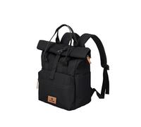 Travelite Bagage à main Sac à dos pour ordinateur portable 14 pouces avec poignée courte enroulable, Noir, bis 46 cm, Sac à dos Rollup avec compartiment pour ordinateur portable