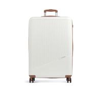 Travelite Bali Valise 4 roues blanc, ABS, unisexe