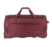 travelite trolley sac de voyage à roulettes femme, valise a roulette BASICS FRESH, sac souple à roulettes grand au design sportif, 71 cm, 89 litres