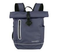 Travelite Sac à dos BASICS Rolltop imperméable avec réflecteurs 48 cm 19 l