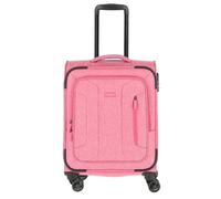 Travelite Boja cabine 4 roulettes bagage souple trolley S 55 cm 2,6 kg, Couleur:Rose