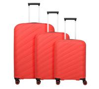 Travelite Burano 4 roues Set de valises 3 pièces avec soufflet d'extension violet