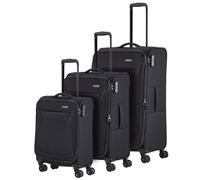 Travelite Set de valises CHIOS 3 pièces – 4 roues, coque souple L/M/S, conformes IATA