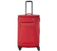 Travelite Chios 4 roulettes Trolley L 78 cm avec soufflet d'extension rouge