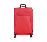 Travelite Valise 4 roues CHIOS – coque souple, soufflet extensible, bords protégés L 78 cm 90–97 L