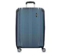 Travelite City 4-roll trolley L 77 cm bleu