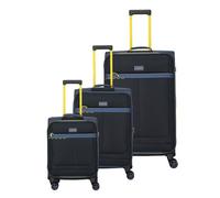 Travelite Valises souples Color Craze - Lot de 3 - Serrure TSA, soufflet extensible, 4 roulettes