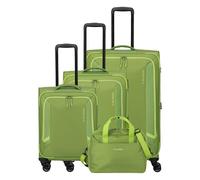 Travelite Corsiica 4 roulettes Set de valises 4 pièces vert