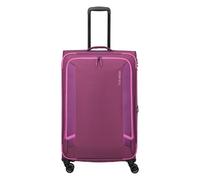 Travelite Corsiica 4 roulettes Trolley L 77 cm avec soufflet d'extension rose