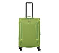 Travelite Corsiica 4 roulettes Trolley M 67 cm avec soufflet d'extension vert