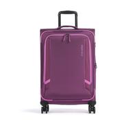 Travelite Corsiica 4 roulettes Trolley M 67 cm avec soufflet d'extension rose