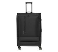 Travelite Crosslite 4 roulettes Trolley XL 81 cm avec soufflet d'extension noir