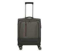 Travelite Crosslite 5.0 4 roulettes Trolley de cabine S 55 cm Compartiment pour ordinateur portable olive