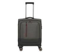 Travelite Crosslite 4 roulettes Trolley de cabine S 55 cm Compartiment pour ordinateur portable oliv (TAS014222)