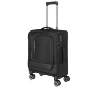travelite Crosslite 5.0 4w Trolley S, Noir, Unisexe, Adulte, Noir (Schwarz), Décontracté