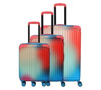 Travelite Cruise 4 roulettes Set de valises 3 pièces multicolore