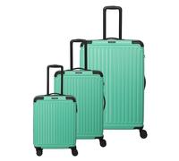 Travelite Cruise 4 roulettes Set de valises 3 pièces vert