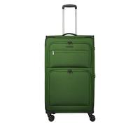 Travelite Cubis 4 roues Valise cabine L 83 cm avec soufflet d'extension vert