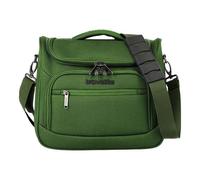 Travelite Cubis Trousse de Maquillage à Clipser 32 cm, Vert, Kosmetiktasche 32 cm, Trousse de Maquillage avec Fonction clipsable