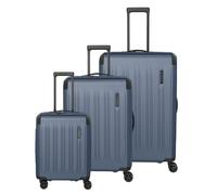 Travelite Dynamiic 4 roulettes Set de valises 3 pièces avec soufflet d'extension gris